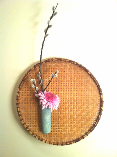 Ikebana Relief Floral Arrangement